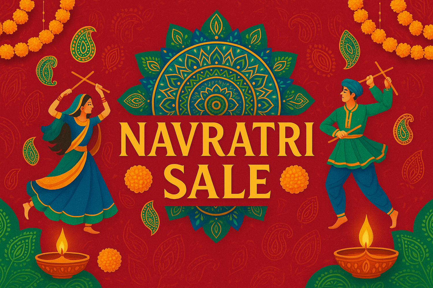 Navratri 50% Off Sale
