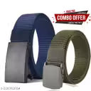 SHOPBREAK COMBO OF 2 TRENDY &amp; STYLISH BELTS
