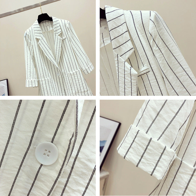 Female Mid-length Thin Leisure Suit