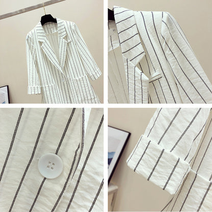 Female Mid-length Thin Leisure Suit