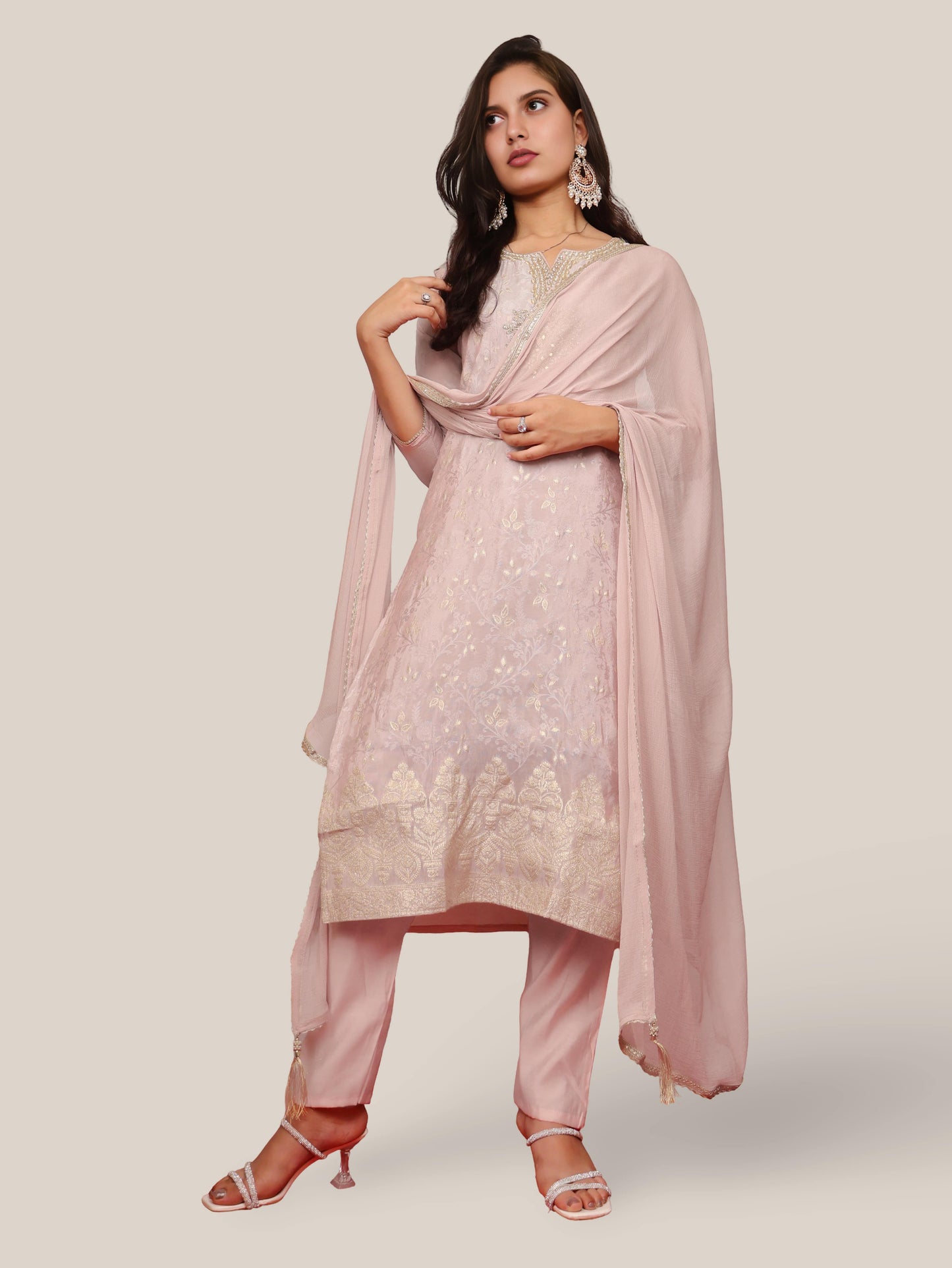 Women's Kurta-Pant & Dupatta Set-4