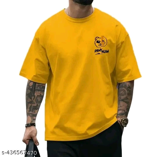 Cotton Blend Men Cotton Blend Oversize,Regular Tshirts