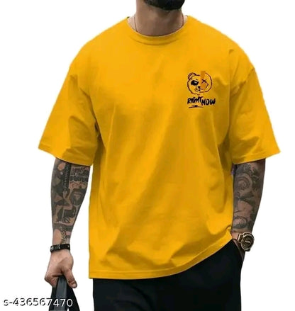 Cotton Blend Men Cotton Blend Oversize,Regular Tshirts