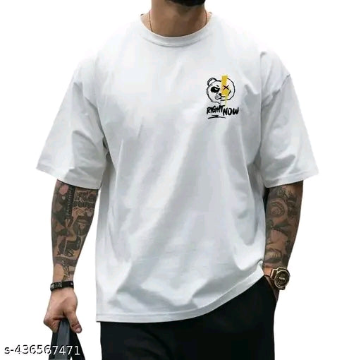 Cotton Blend Men Cotton Blend Oversize,Regular Tshirts