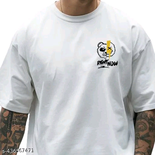 Cotton Blend Men Cotton Blend Oversize,Regular Tshirts