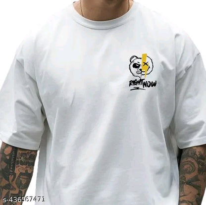 Cotton Blend Men Cotton Blend Oversize,Regular Tshirts
