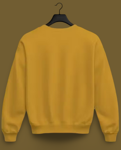 Full sleeve round neck printed sweatshirt